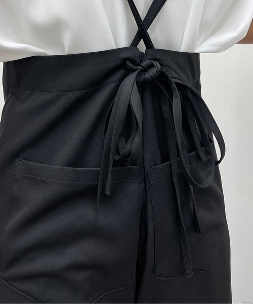 apres jour mignon（アプレジュールミニョン）の「ハイウエストキャミサロペ 【ZOZOTOWN限定アイテム】（サロペット/オーバーオール・レディース・ブラック/ブルー系その他・SMALL/X-LARGE/MEDIUM）」の20枚目の写真