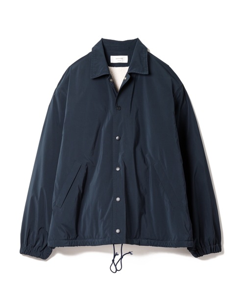 ECO FUR JACKET ネイビー Sandinista（サンディニスタ）の「Coach Lining Eco Fur Jacket