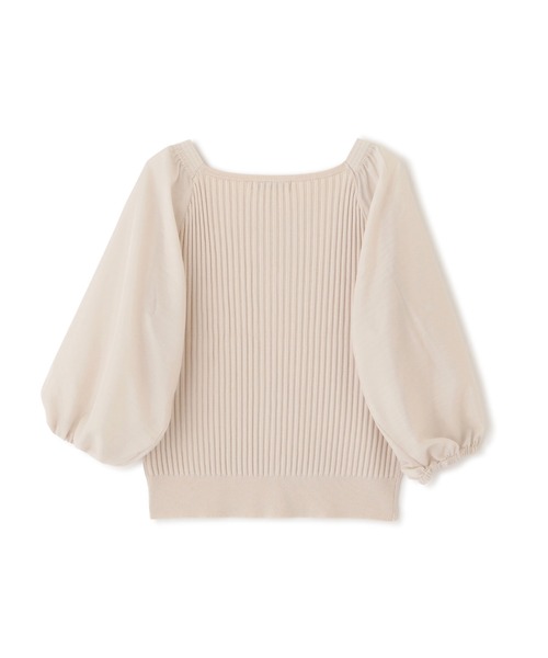 PROPORTION BODY DRESSING(プロポーションボディドレッシング)の「バルーンスリーブニット / 1211270803(ニット/セーター・レディース・ホワイト系その他/ライトピンク/ブルー・FREE)」の5枚目の写真