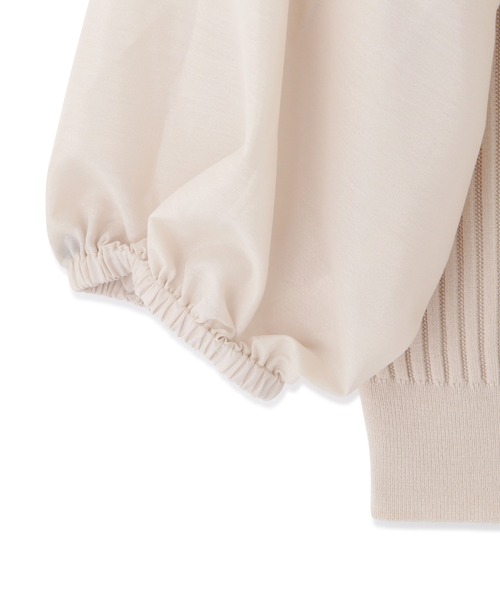 PROPORTION BODY DRESSING(プロポーションボディドレッシング)の「バルーンスリーブニット / 1211270803(ニット/セーター・レディース・ホワイト系その他/ライトピンク/ブルー・FREE)」の22枚目の写真