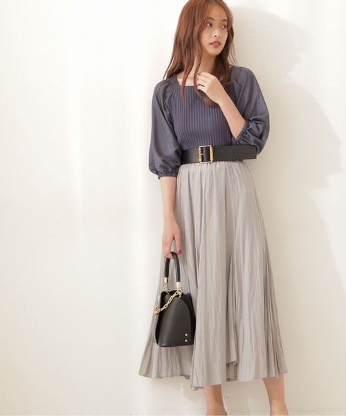 PROPORTION BODY DRESSING(プロポーションボディドレッシング)の「バルーンスリーブニット / 1211270803(ニット/セーター・レディース・ホワイト系その他/ライトピンク/ブルー・FREE)」の19枚目の写真