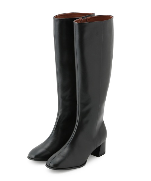 MADEMOISELLE ROPE'（マドモアゼル ロペ）の「センターシームロングブーツ（ブーツ・レディース・ブラック・36.5/37.5/35.5）」の5枚目の写真