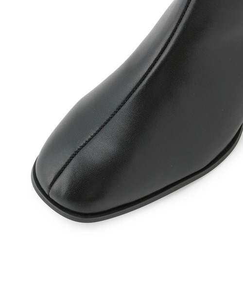 MADEMOISELLE ROPE'（マドモアゼル ロペ）の「センターシームロングブーツ（ブーツ・レディース・ブラック・36.5/37.5/35.5）」の9枚目の写真