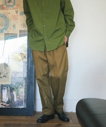 CRAFT STANDARD BOUTIQUE | 綿ツイル厚手ストレートパンツ　＊◇(スラックス)