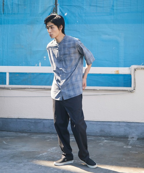 CRAFT STANDARD BOUTIQUE（クラフトスタンダードブティック）の「綿ツイル厚手ストレートパンツ　＊◇（スラックス・メンズ・ベージュ/ネイビー/カーキ・LL/M/L）」の21枚目の写真