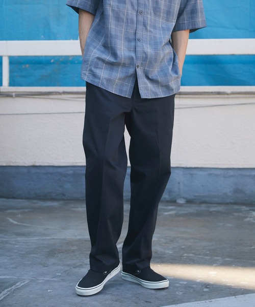 CRAFT STANDARD BOUTIQUE（クラフトスタンダードブティック）の「綿ツイル厚手ストレートパンツ　＊◇（スラックス・メンズ・ベージュ/ネイビー/カーキ・LL/M/L）」の22枚目の写真