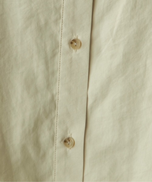 ANGIE（アンジー）の「レイヤードシャツワンピース（シャツワンピース・レディース・ベージュ/アイボリー/スミクロ・FREE）」の10枚目の写真