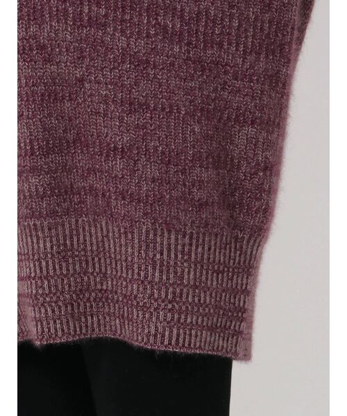 LAGUNAMOON(ラグナムーン)の「オーバーVネックニットプルオーバー(ニット/セーター・レディース・ブルー/アイボリー/ボルドー・FREE)」の9枚目の写真