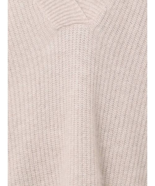 LAGUNAMOON(ラグナムーン)の「オーバーVネックニットプルオーバー(ニット/セーター・レディース・ブルー/アイボリー/ボルドー・FREE)」の11枚目の写真