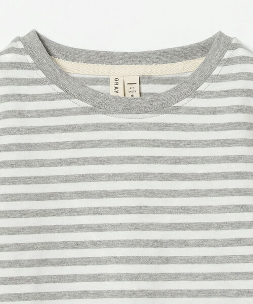 こども ビームス（コドモビームス）の「GRAY LABEL / ロングスリーブ Tシャツ 21（1～8才）（Tシャツ/カットソー・キッズ・ブラック系その他2/ブラック/ホワイト/その他・1-2Y/2-3Y/3-4Y/7-8y/5-6Y）」の7枚目の写真