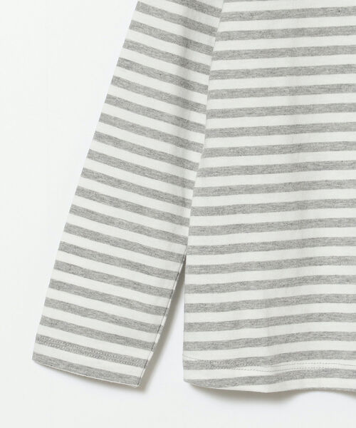 こども ビームス（コドモビームス）の「GRAY LABEL / ロングスリーブ Tシャツ 21（1～8才）（Tシャツ/カットソー・キッズ・ブラック系その他2/ブラック/ホワイト/その他・1-2Y/2-3Y/3-4Y/7-8y/5-6Y）」の8枚目の写真