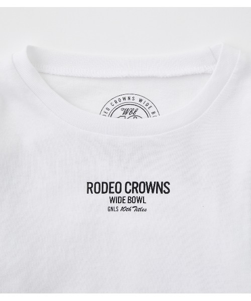 RODEO CROWNS WIDE BOWL（ロデオクラウンズワイドボウル）の「キッズ 10th STARS L/S Tシャツ（Tシャツ/カットソー・キッズ・ベージュ/ホワイト・110/130/140/120）」の5枚目の写真