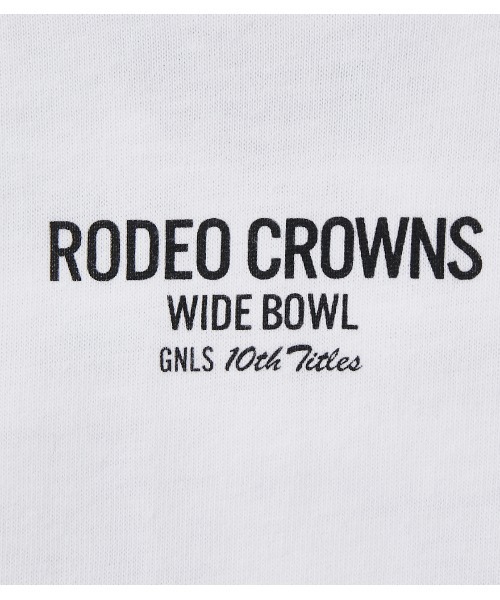 RODEO CROWNS WIDE BOWL（ロデオクラウンズワイドボウル）の「キッズ 10th STARS L/S Tシャツ（Tシャツ/カットソー・キッズ・ベージュ/ホワイト・110/130/140/120）」の3枚目の写真