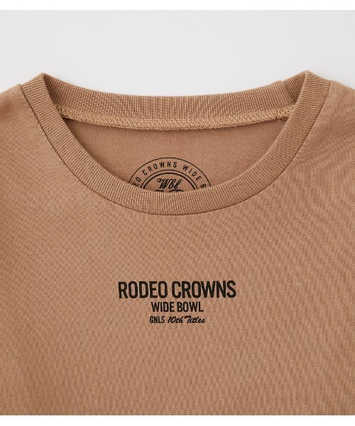 RODEO CROWNS WIDE BOWL（ロデオクラウンズワイドボウル）の「キッズ 10th STARS L/S Tシャツ（Tシャツ/カットソー・キッズ・ベージュ/ホワイト・110/130/140/120）」の12枚目の写真