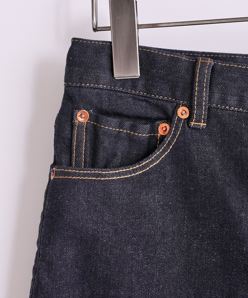CIAOPANIC（チャオパニック）の「ハイウエストスキニーデニムパンツ（デニムパンツ・レディース・ブラック/ベージュ/インディゴブルー・S/M）」の6枚目の写真