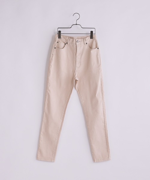 CIAOPANIC（チャオパニック）の「ハイウエストスキニーデニムパンツ（デニムパンツ・レディース・ブラック/ベージュ/インディゴブルー・S/M）」の12枚目の写真