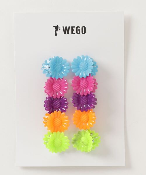 WEGO(ウィゴー)の「WEGO/【10点セット】フラワークリップ(バレッタ/ヘアクリップ・レディース・その他1/その他2・FREE)」の7枚目の写真