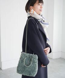 green label relaxing | 【本田翼さん着用】ボア ミニショッピング 2WAYバッグ(ショルダーバッグ)