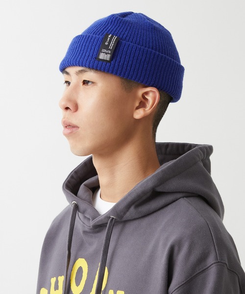 LMCの「【LMC】LABEL SHORT BEANIE / エルエムシー ラベル ショート ビーニー（ニットキャップ/ビーニー・メンズ・グレー/ブルー/ブラック・FREE）」の15枚目の写真