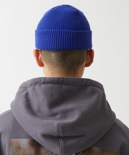 LMCの「【LMC】LABEL SHORT BEANIE / エルエムシー ラベル ショート ビーニー（ニットキャップ/ビーニー・メンズ・グレー/ブルー/ブラック・FREE）」の16枚目の写真