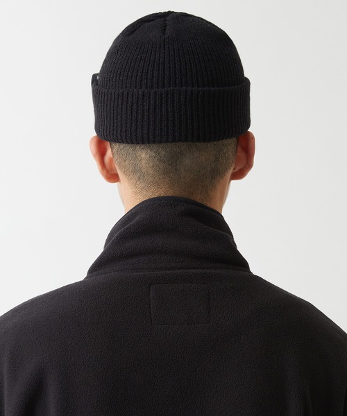 LMCの「【LMC】LABEL SHORT BEANIE / エルエムシー ラベル ショート ビーニー（ニットキャップ/ビーニー・メンズ・グレー/ブルー/ブラック・FREE）」の6枚目の写真
