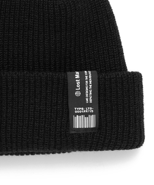 LMCの「【LMC】LABEL SHORT BEANIE / エルエムシー ラベル ショート ビーニー（ニットキャップ/ビーニー・メンズ・グレー/ブルー/ブラック・FREE）」の8枚目の写真