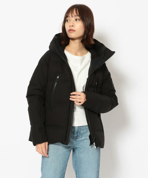 DESCENTE ALLTERRAIN(デサント オルテライン)の「DESCENTE ALLTERRAIN/デサント オルテライン MOUNTAINEER マウンテニア(ダウンジャケット/コート・レディース・ブラック・LARGE)」の1枚目の写真