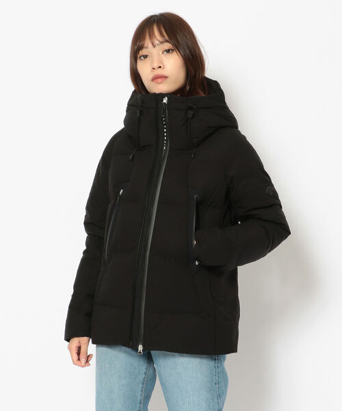 DESCENTE ALLTERRAIN(デサント オルテライン)の「DESCENTE ALLTERRAIN/デサント オルテライン MOUNTAINEER マウンテニア(ダウンジャケット/コート・レディース・ブラック・LARGE)」の2枚目の写真