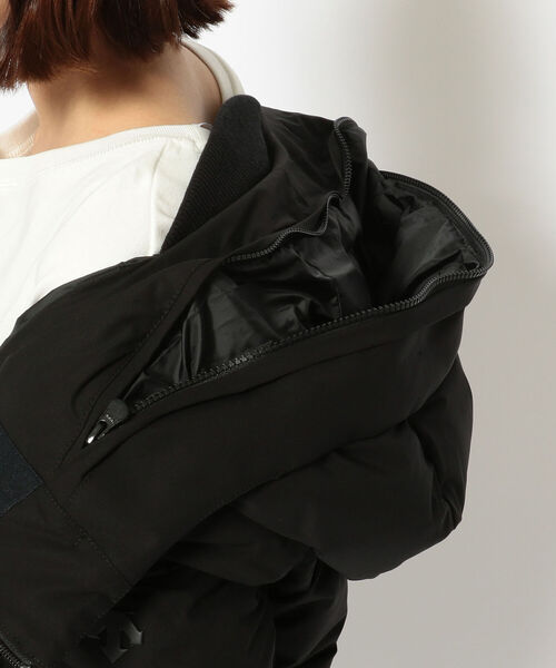 DESCENTE ALLTERRAIN(デサント オルテライン)の「DESCENTE ALLTERRAIN/デサント オルテライン MOUNTAINEER マウンテニア(ダウンジャケット/コート・レディース・ブラック・LARGE)」の7枚目の写真