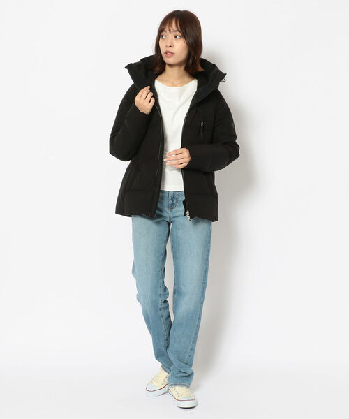 DESCENTE ALLTERRAIN(デサント オルテライン)の「DESCENTE ALLTERRAIN/デサント オルテライン MOUNTAINEER マウンテニア(ダウンジャケット/コート・レディース・ブラック・LARGE)」の11枚目の写真
