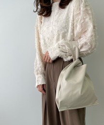 ワンハンドルスクエアバッグ