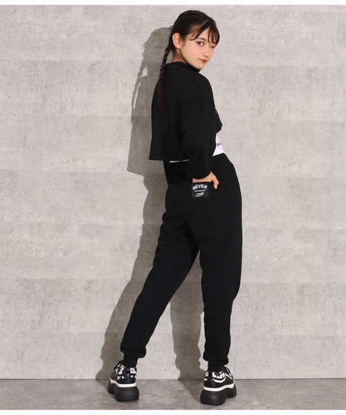 ANAP GiRL(アナップガール)の「スウェットセット×タンク3点セット(スウェット・キッズ・グレー/ブラック/ライトブルー・S/M/XS)」の6枚目の写真