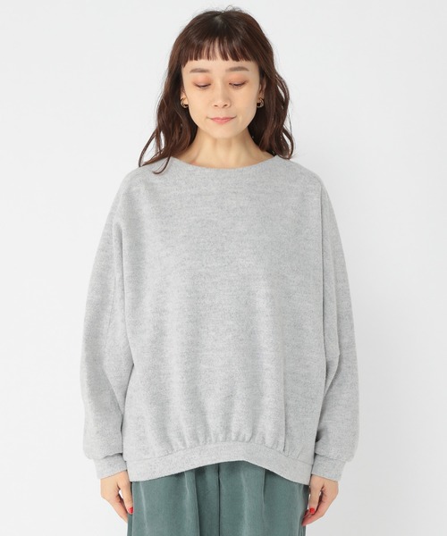 studio CLIP（スタディオクリップ）の「あったかふわふわカットプルオーバー（Tシャツ/カットソー・レディース・グレー/モカ/ライトグリーン/オフホワイト・FREE）」の20枚目の写真