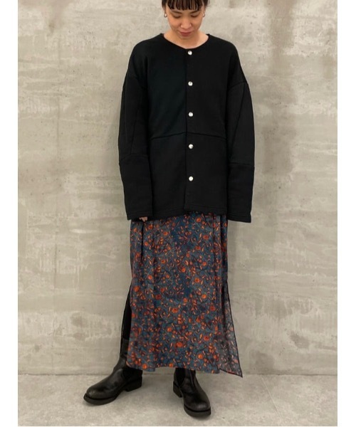 BEARDSLEY（ビアズリー）の「袖のギャザーもアクセントに《FRIPIER》プリントマキシワンピース（ワンピース・レディース・グリーン・FREE）」の18枚目の写真