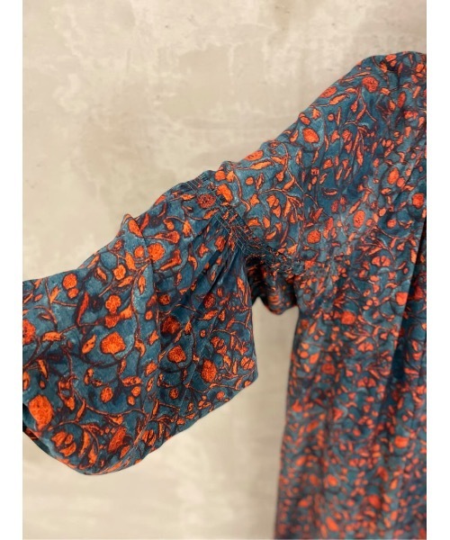 BEARDSLEY（ビアズリー）の「袖のギャザーもアクセントに《FRIPIER》プリントマキシワンピース（ワンピース・レディース・グリーン・FREE）」の22枚目の写真