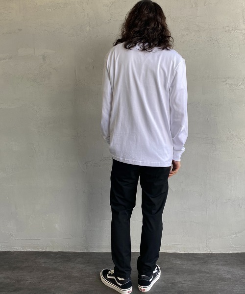 LACOSTE（ラコステ）の「[LACOSTE/ラコステ] ロゴプリントロングスリーブＴシャツ（Tシャツ/カットソー・レディース・ホワイト・4/3）」の6枚目の写真