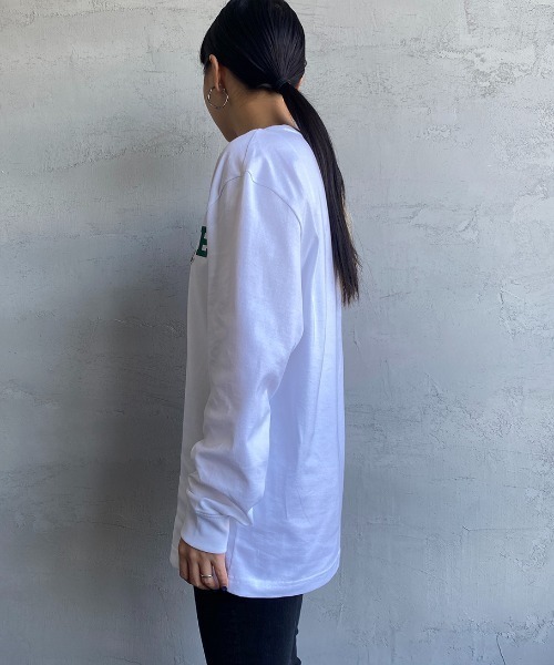 LACOSTE（ラコステ）の「[LACOSTE/ラコステ] ロゴプリントロングスリーブＴシャツ（Tシャツ/カットソー・レディース・ホワイト・4/3）」の17枚目の写真
