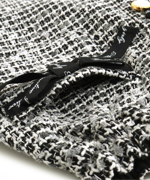 algy（アルジー）の「前ポケットツイードスカート（スカート・キッズ・ブラック/ブラウン/サックスブルー・XX-SMALL/X-SMALL/MEDIUM/SMALL）」の14枚目の写真