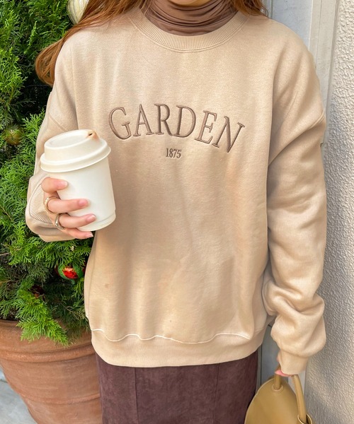 apres jour clair(アプレジュールクレア)の「【apres jour clair】刺繍ロゴスウェット(スウェット・レディース・ピンク系その他/ライトベージュ・フリー/X-LARGE)」の15枚目の写真