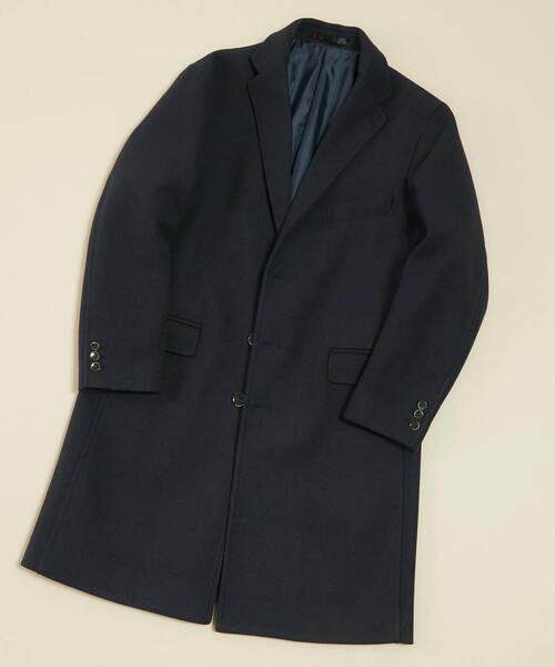 メンズメルローズ　チェスターコート メンズメルローズ/ノビリアビーバー チェスターコートの通販はau PAY