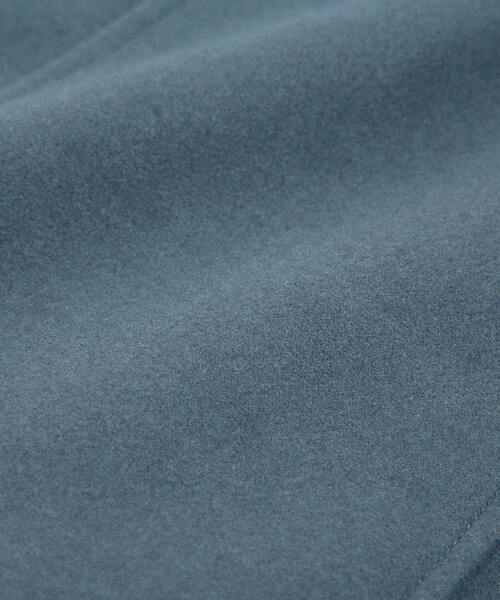 MEN'S MELROSE（メンズメルローズ）の「ジャージーメルトンチェスターコート（チェスターコート・メンズ・グレイッシュベージュ/ブルー/ブラウン/ネイビー・2/3/4）」の12枚目の写真