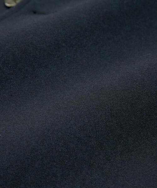 MEN'S MELROSE（メンズメルローズ）の「ジャージーメルトンチェスターコート（チェスターコート・メンズ・グレイッシュベージュ/ブルー/ブラウン/ネイビー・2/3/4）」の11枚目の写真