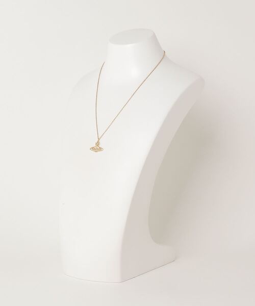 Vivienne Westwood（ヴィヴィアンウエストウッド）の「【Vivienne Westwood】ロゴモチーフネックレス 63020260（ネックレス・レディース・ゴールド/ピンク/シルバー・FREE）」の5枚目の写真