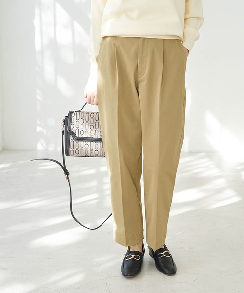 ROPE' PICNIC（ロペピクニック）の「チノパンツ（チノパンツ・レディース・キャメル/ネイビー・36/38/40）」の2枚目の写真