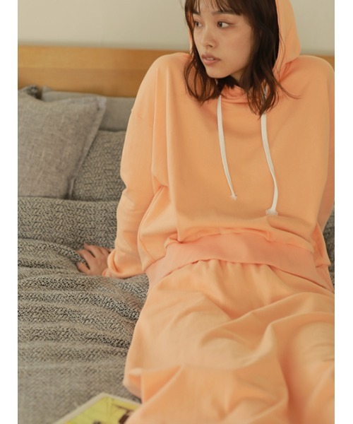 AMAIL（アマイル）の「HOPPY sunny set（セットアップ・レディース・ピンク/オレンジ・FREE）」の14枚目の写真