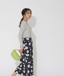 NATURAL BEAUTY BASIC | フラワープリントスカート(スカート)