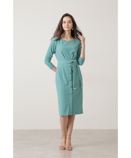 即納 Sale ボタンドジャージワンピース ワンピース Pinky Dianne ピンキーアンドダイアン のファッション 本物格安 Arenatheatre Net