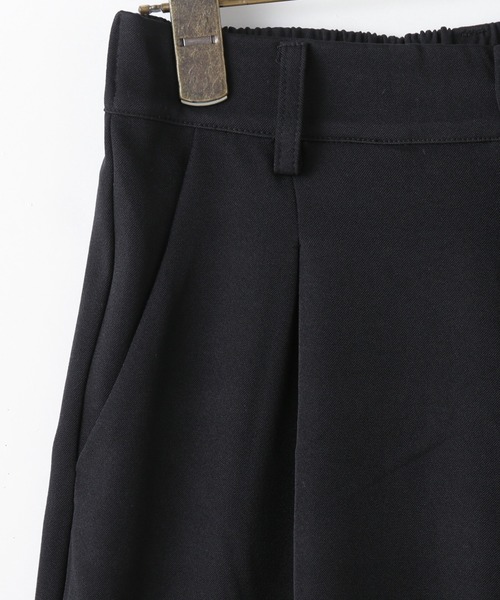 frames RAY CASSIN（フレームスレイカズン）の「WEB限定 タック入りバミューダパンツ セットアップ着用可（その他パンツ・レディース・イエロー×グリーン/ピンク/ブラック/アイボリー・FREE）」の22枚目の写真