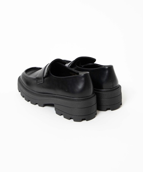 WEGO（ウィゴー）の「WEGO/スクエアローファー（ローファー・レディース・ブラック・MEDIUM/LARGE）」の17枚目の写真