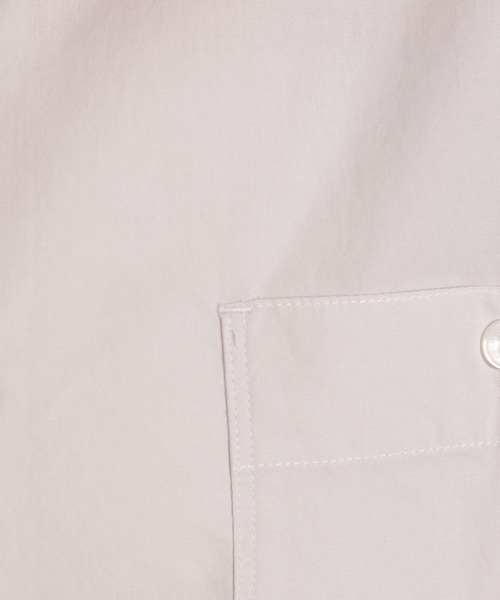 niko and...（ニコアンド）の「マーセワークスクエアバンドカラーシャツ（シャツ/ブラウス・レディース・ライトグレー/ベージュ/グリーン/ライトブルー・MEDIUM/LARGE）」の17枚目の写真